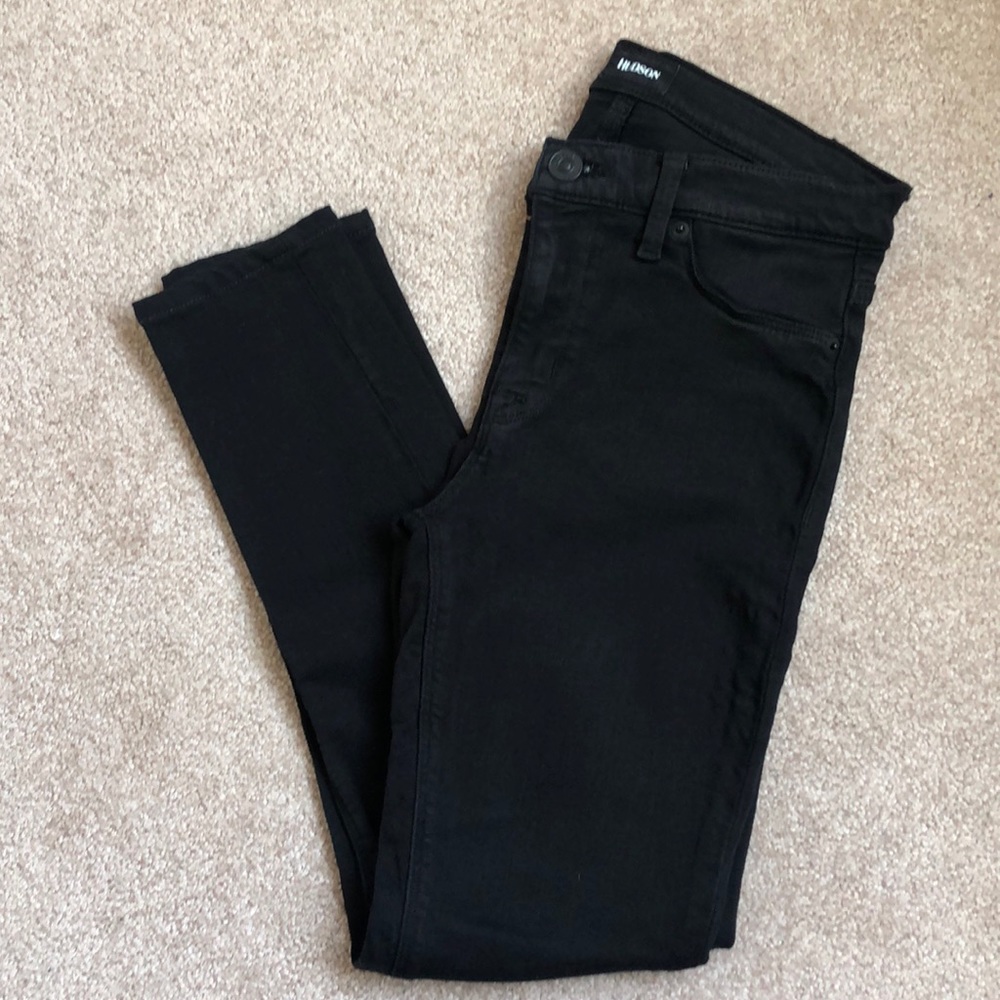 Hudson black ankle jegging